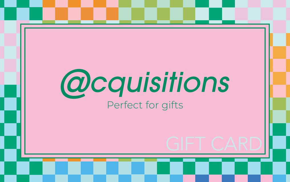 Acquisitions - Perfect for Gifts