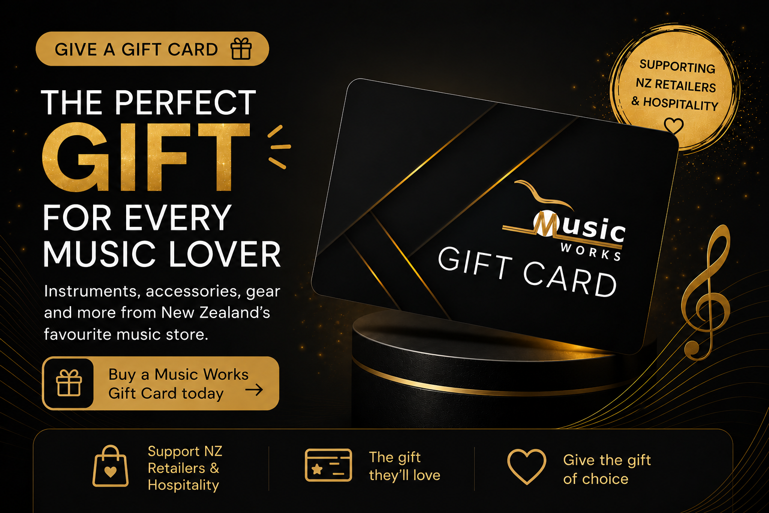 Give the gift of music luxury
